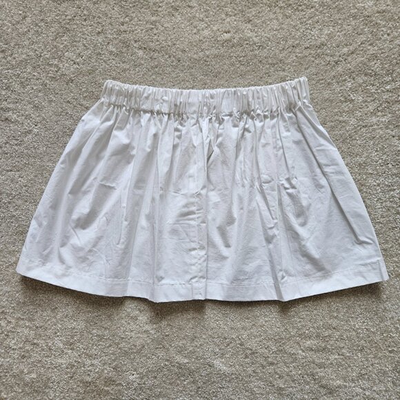 Lloyd White Cotton Skirt - Picture 2 of 5